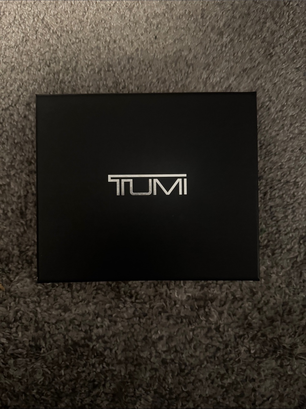 TUMI Double Billfold Wallet - Black/Red